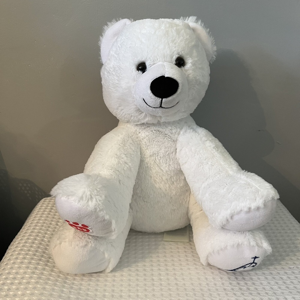NWT Build A Bear Way Of Lights 2021 Polar Bear‎ Plush Lady of the Snows Rare